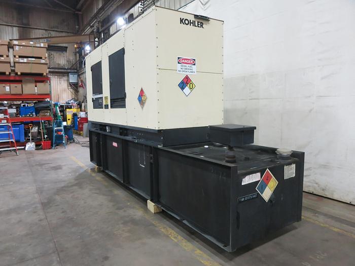Used Used Kohler 300REOZJ John Deere 6090HFG86 Diesel Generator, 290 Hrs, EPA Tier 3, 300 KW