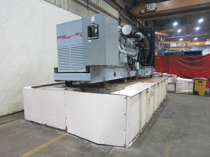 Used Used Kohler 1250ROZD4 Diesel Generator, 167 Hrs, 1250 KW