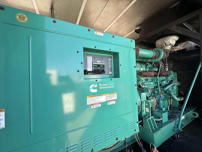 Used Used Cummins DQCB QSK23-G7 NR2 Diesel Generator, 468 Hrs, EPA Tier 2, 750 KW