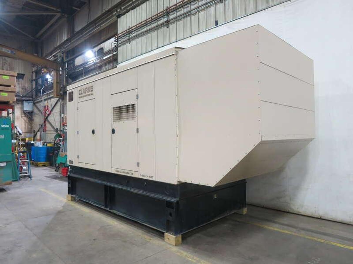 Used Used MTU DS00500 10V1600G80S Diesel Generator, 585 Hrs, EPA Tier 2  500 kW