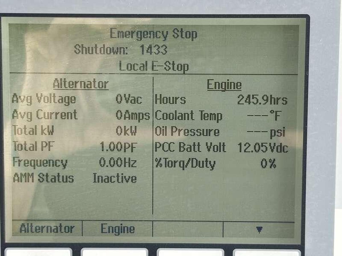 Used Used Cummins DFAB Diesel Generator, 246 Hrs 230 kW