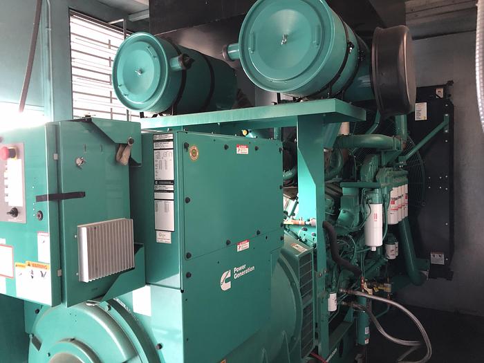 Used Used Cummins DQFAB QST30-G5 diesel generator 292 Hrs, EPA Tier 2, 800 KW