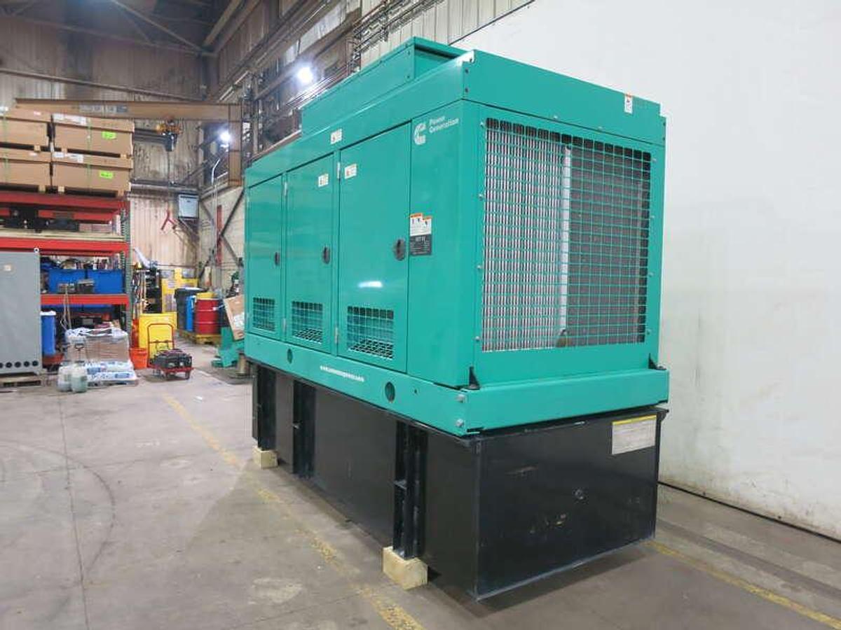 Used Used Cummins DQHAB QSM11-G4 Diesel Generator, 240 Hrs EPA Tier 3 300 kW
