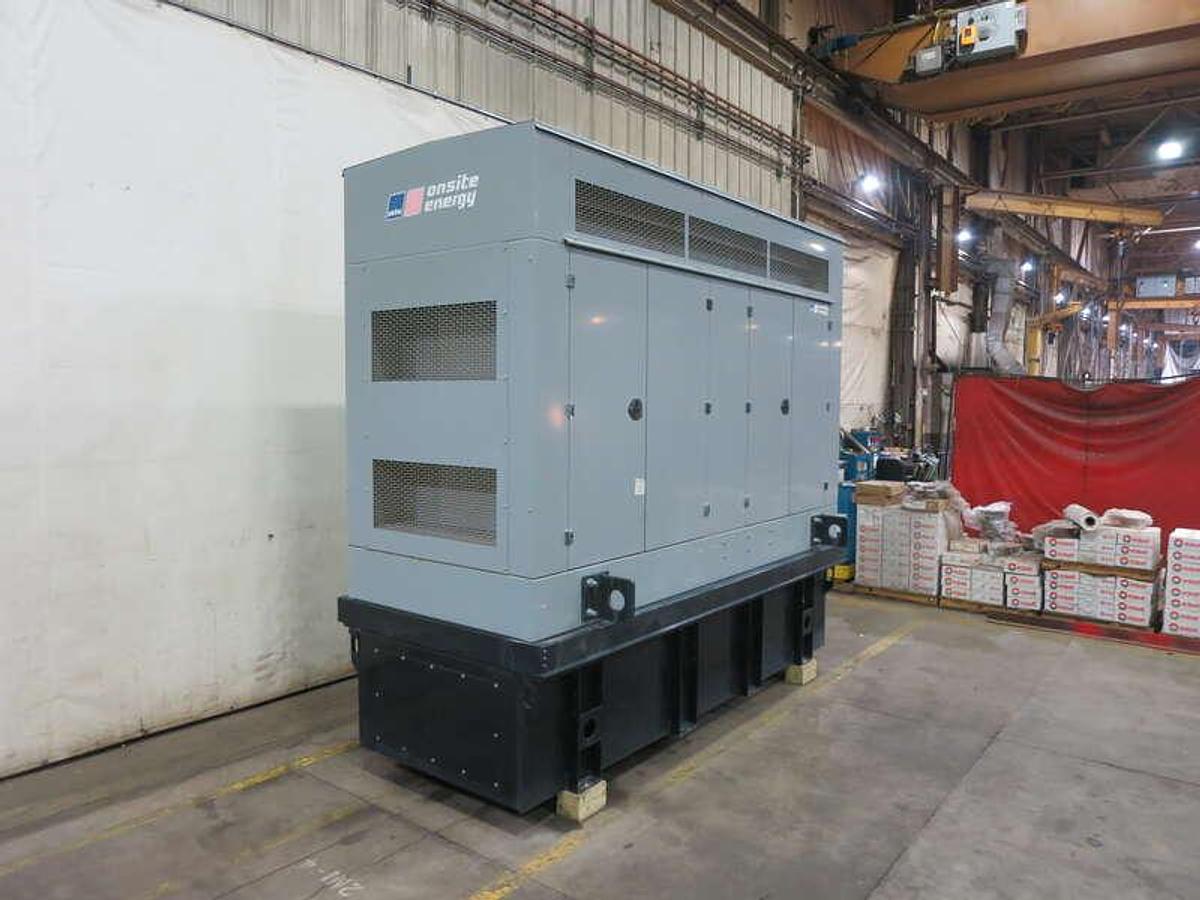 Used Used MTU DS250 6R1600G70S Diesel Generator, 390 Hrs, EPA Tier 3 250 kW