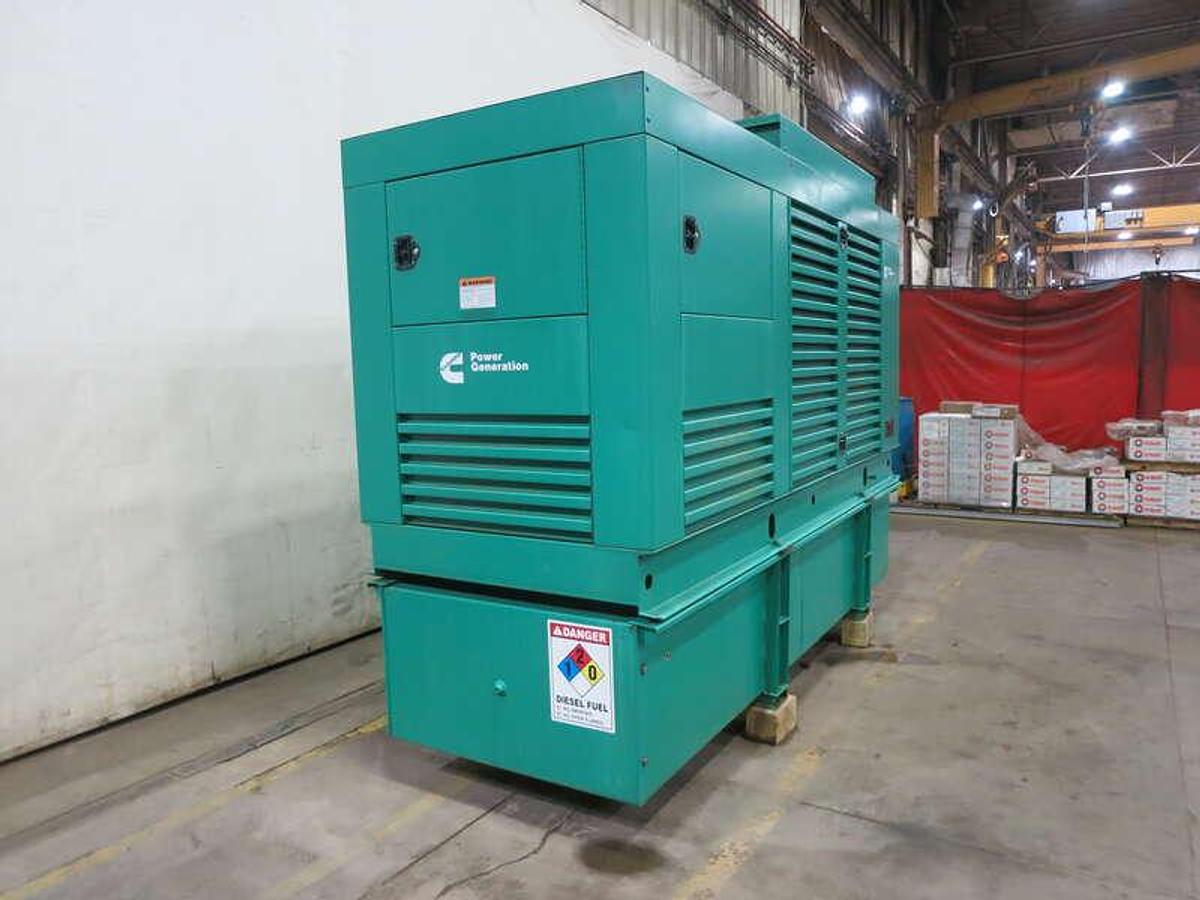 Used Used Cummins DFAB Diesel Generator, 330 Hrs 230 kW