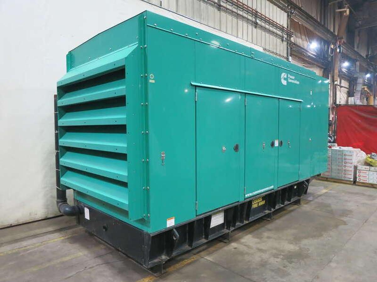 Used Used Cummins DQDAA QSL9-G7 Diesel Generator, 193 Hrs, EPA Tier 3  250 kW
