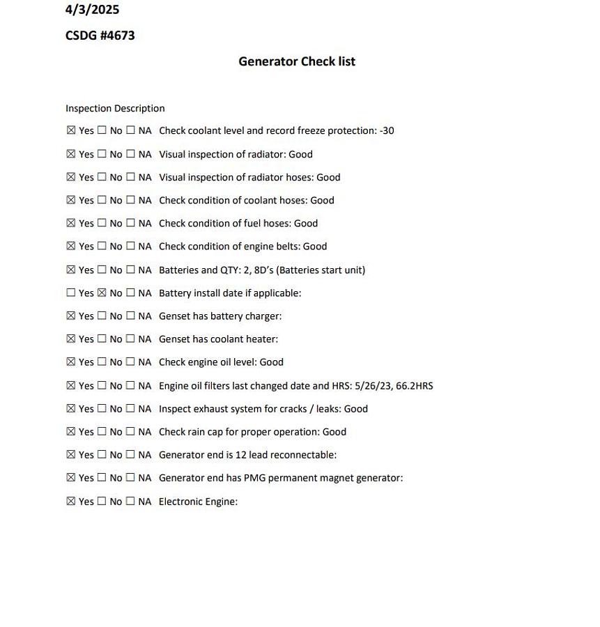 Used Used Cummins DFEJ QSX15-G9 NR2 Diesel Generator 91 Hrs EPA Tier 2 450 kW