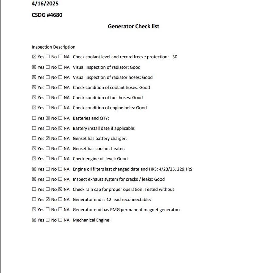 Used Used Cummins DFLE KTA50-G9 Diesel Generator, 229 Hrs 1500 kW