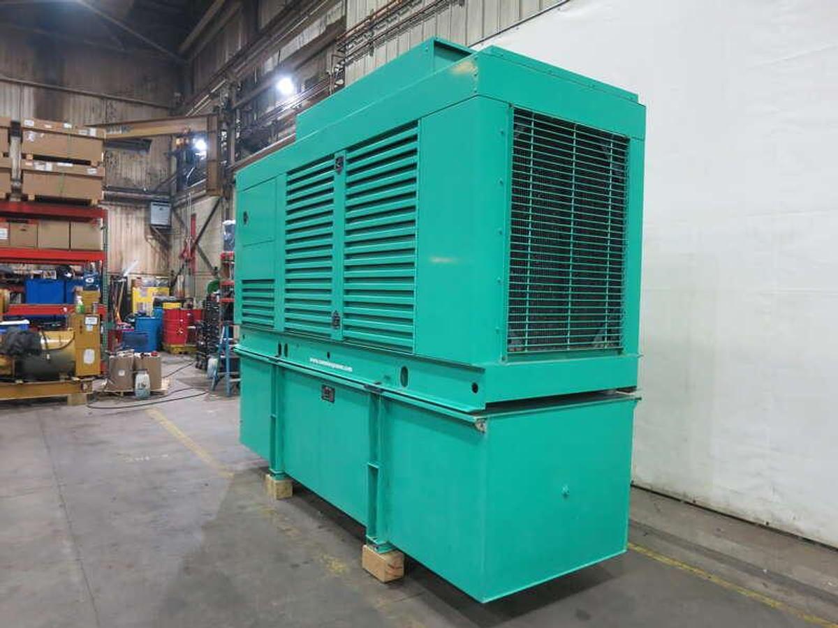 Used Used Cummins DFCB Diesel Generator, 374 Hrs 300 kW