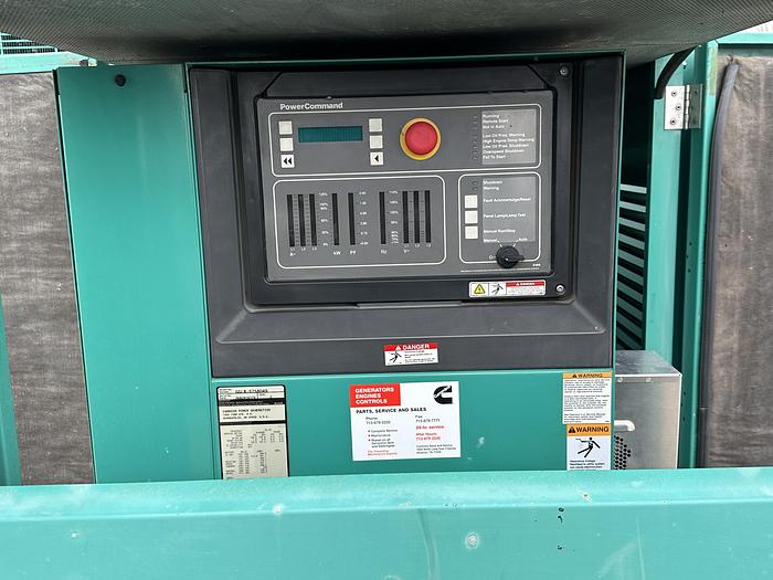 Used Used Cummins GGLB Natural Gas / Propane Generator, 1181 Hrs, 150 KW