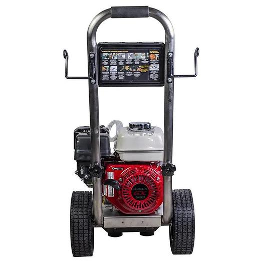 2,500 PSI - 3.0 GPM Gas Pressure Washer with Honda GX200 Engine and Comet Triplex Pump - PE-2565HWSCOMSP