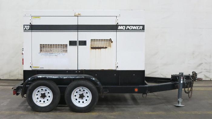 Used Used Multiquip DCA-70SSJU4i Rental Grade Diesel Generator, 6593 Hrs, EPA Tier 4F, 62 KW