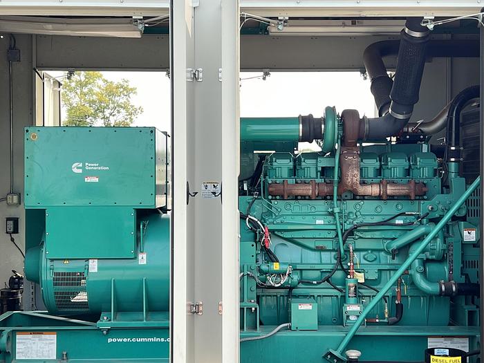 Used Used Cummins DQCB QSK23-G7 NR2 Diesel Generator, 205 Hrs, EPA Tier 2, 750 KW