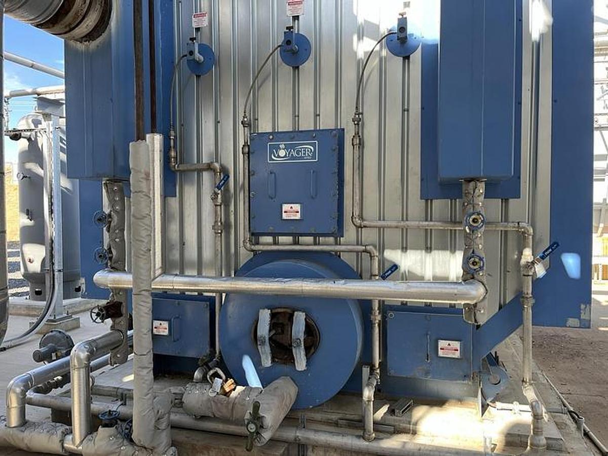 Used VICTORY ENERGY VOYAGER SERIES MODEL VS-5-78SP SH 90,000 LBS/HR PPH NATURAL GAS BOILER MANUFACTURED 2018