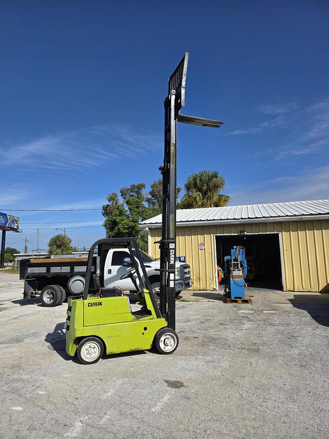 Used forklift
