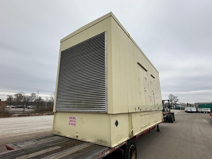 Used Used Caterpillar 3412 Diesel Generator, 1159 Hrs, 600 KW