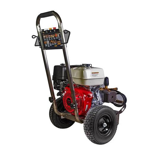 4,000 PSI - 4.0 GPM Gas Pressure Washer with Honda GX390 Engine and Comet Triplex Pump - PE-4013HWPSCOMZ