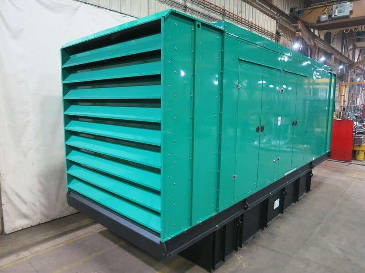 Used New Cummins DQCB QSK23-G7 Diesel Generator EPA Tier 2  750 kW
