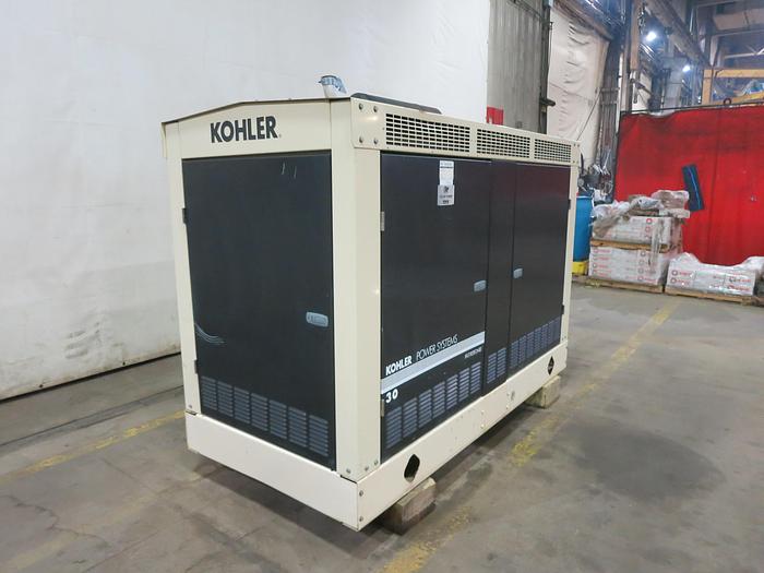 Used Used Kohler 30RZG Natural Gas / Propane Generator, 467 Hrs Single Phase, 33 KW