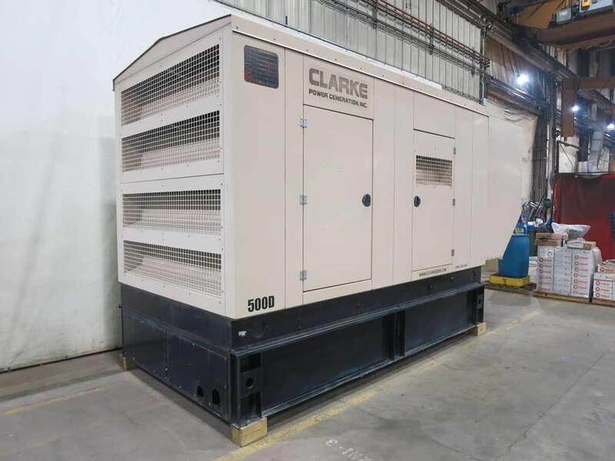 Used Used MTU DS00500 10V1600G80S Diesel Generator, 585 Hrs, EPA Tier 2  500 kW