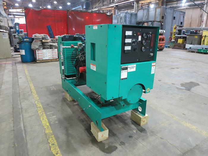 Used Used Cummins GGFB Natural Gas / Propane Generator, 361 Hrs 1 or 3 Phase, 35 KW