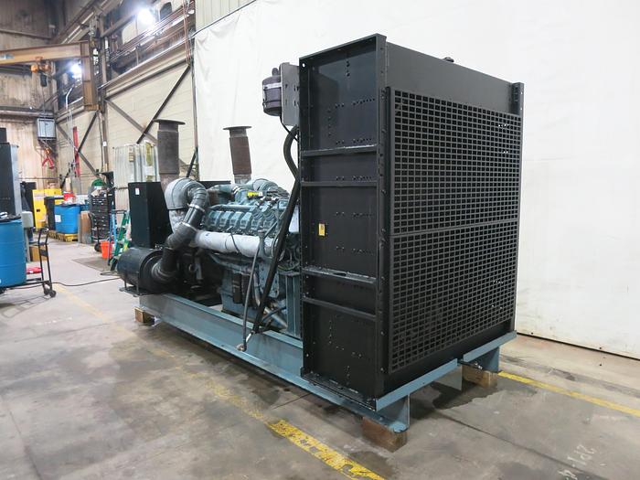 Used Used MTU 16V2000 Diesel Generator, 17,596 Hrs, 1000 KW