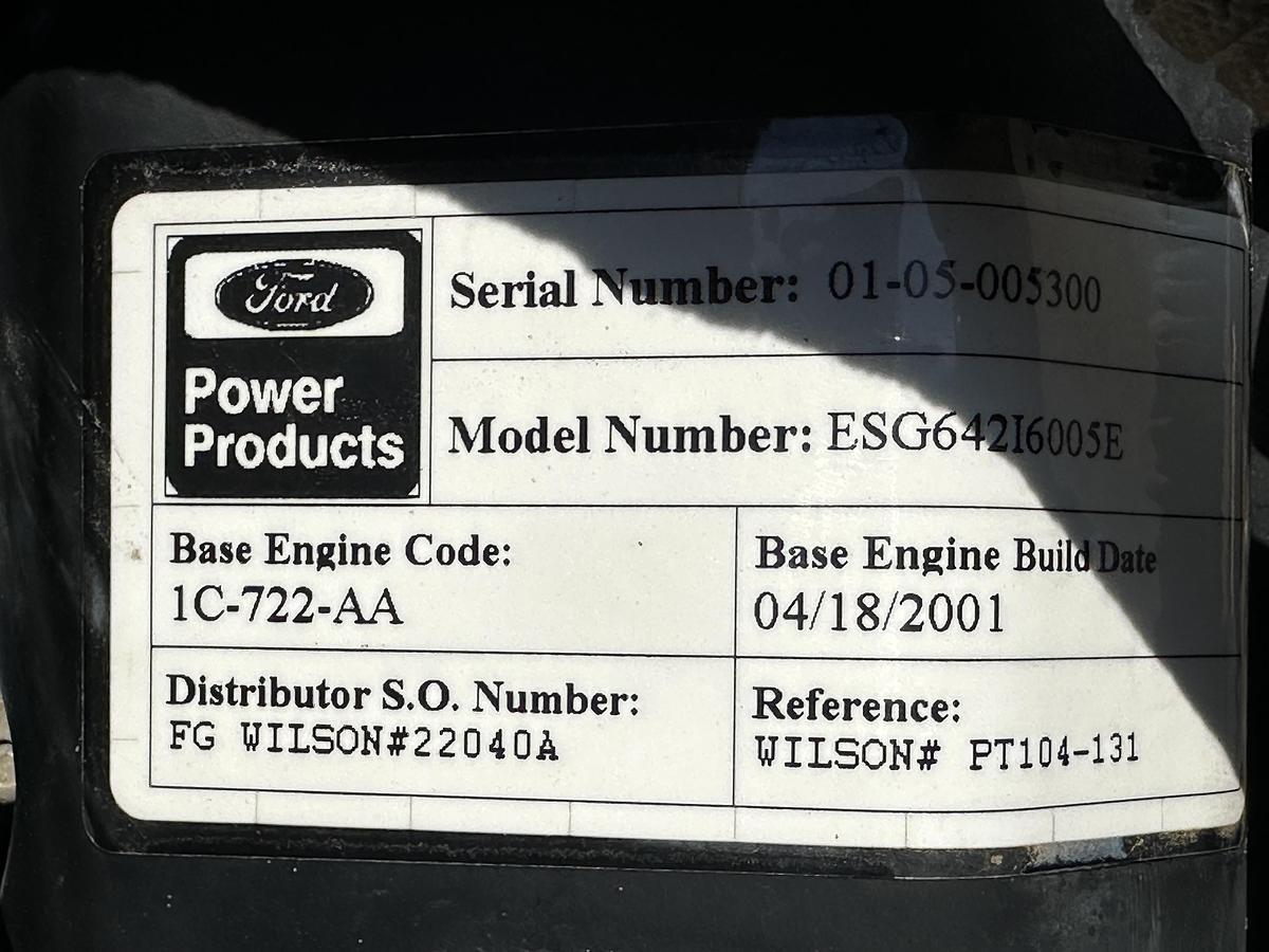 Used Used Caterpillar / Olympian G35F3S Propane Generator, 611 Hrs, Single Phase