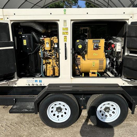 Used Used Caterpillar XQ125 Rental Grade Diesel Generator 5487 Hrs EPA Tier 4F, 110 KW