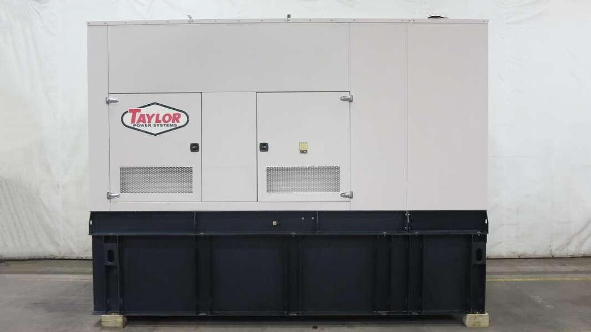 Used Used Taylor TD300 Perkins Engine Diesel Generator, 97 Hrs, EPA Tier 3 300 kW
