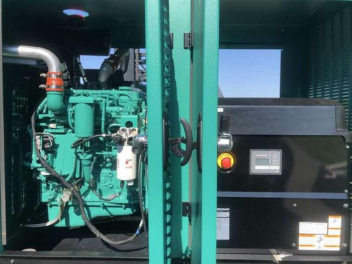 New Cummins 125 kW standby (112.5 kW prime) diesel generator set, model C125D6C