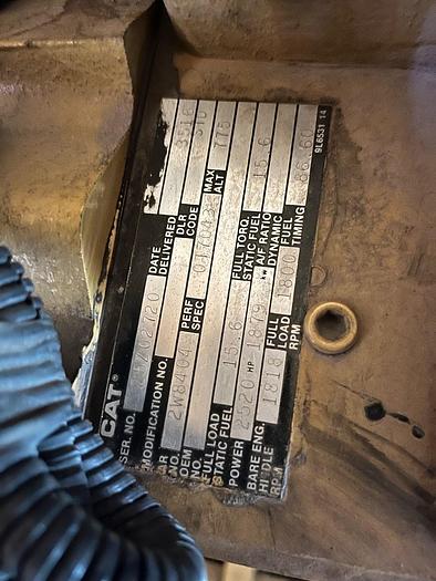 Used Used Caterpillar 3516 Diesel Generator, 623 Hrs, 1750 KW