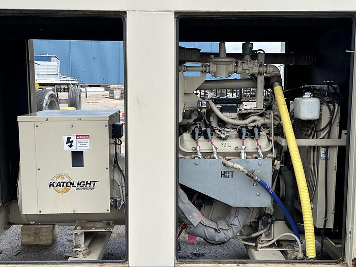 Used Used Katolight SN130FPG4 Natural Gas / Propane Generator, 695 Hrs, 130 KW