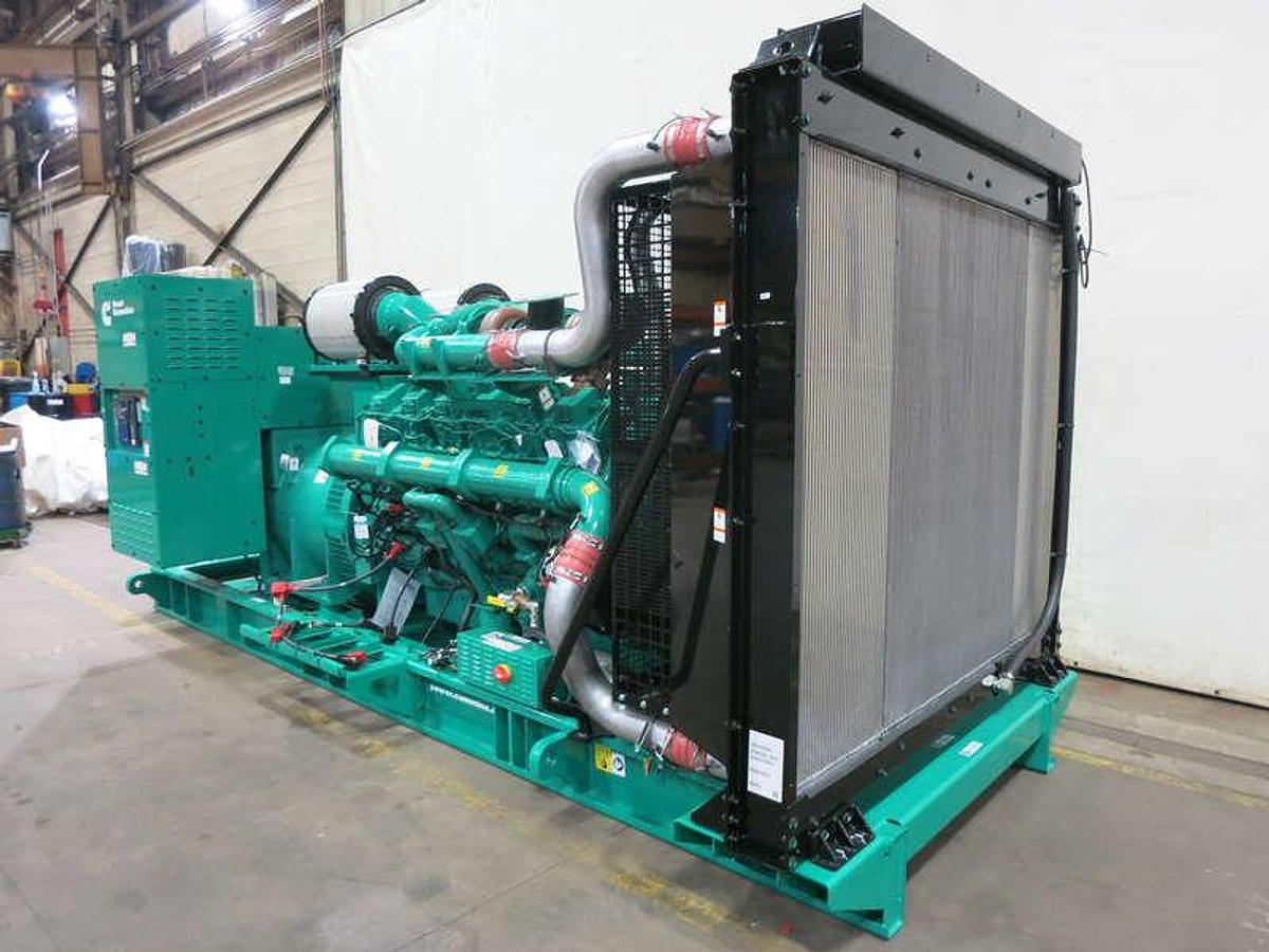 New Cummins C1500D6E Diesel Generator, 0 Hrs, EPA Tier 2 $379,900 1500 kW