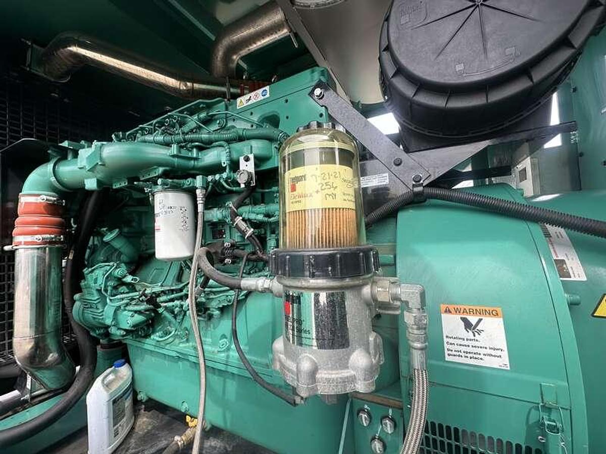 Used Used Cummins DFEJ QSX15-G9 NR2 Diesel Generator 91 Hrs EPA Tier 2 450 kW
