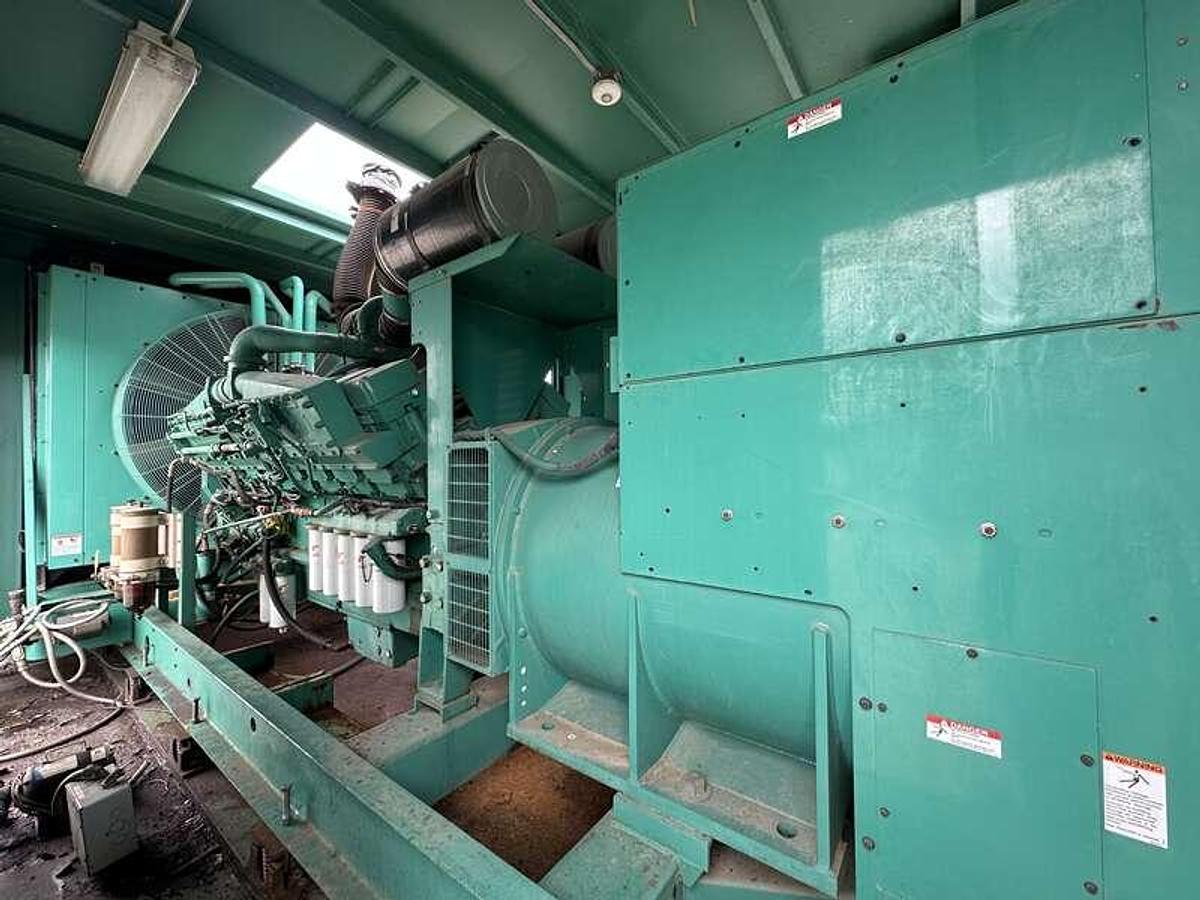 Used Used Cummins DFLE KTA50-G9 Diesel Generator, 179 Hrs  1500 kW