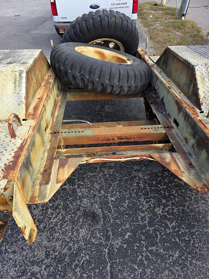 Used Military trailer