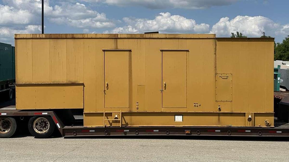 Used OK let's get this onesed Caterpillar 3412 Diesel Generator, 852 Hrs 800 kW