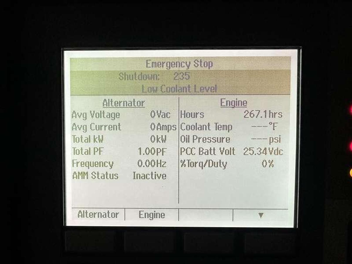 Used Used Cummins DFAB Diesel Generator, 268 Hrs 230 kW