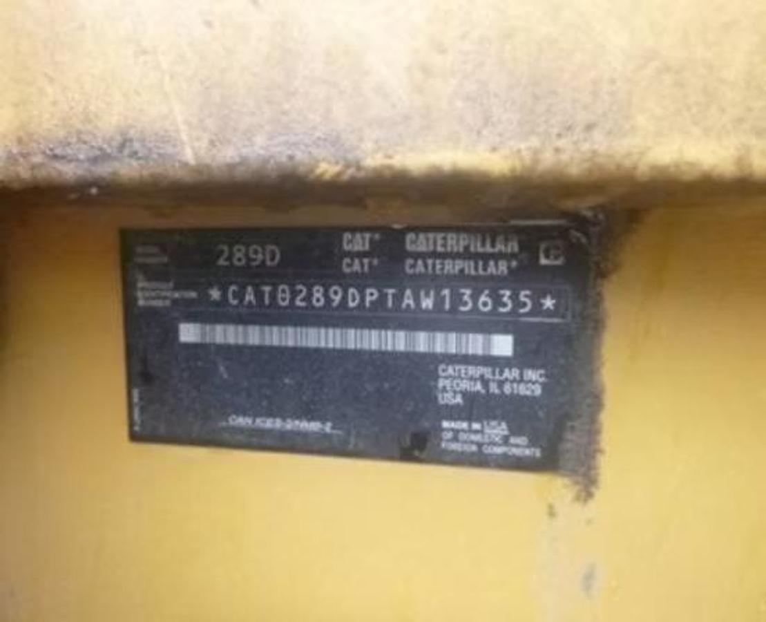Used Cat® 289D COMPACT TRACK LOADER 2019