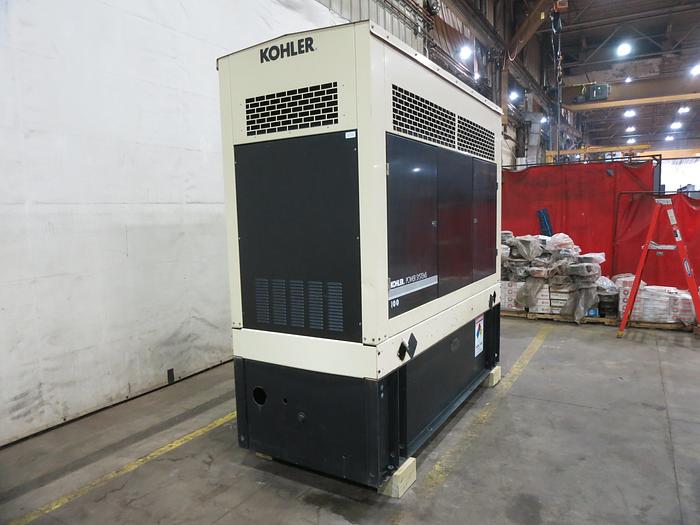 Used Used Kohler 100REOZJ Diesel Generator, 354 Hrs, 105 KW