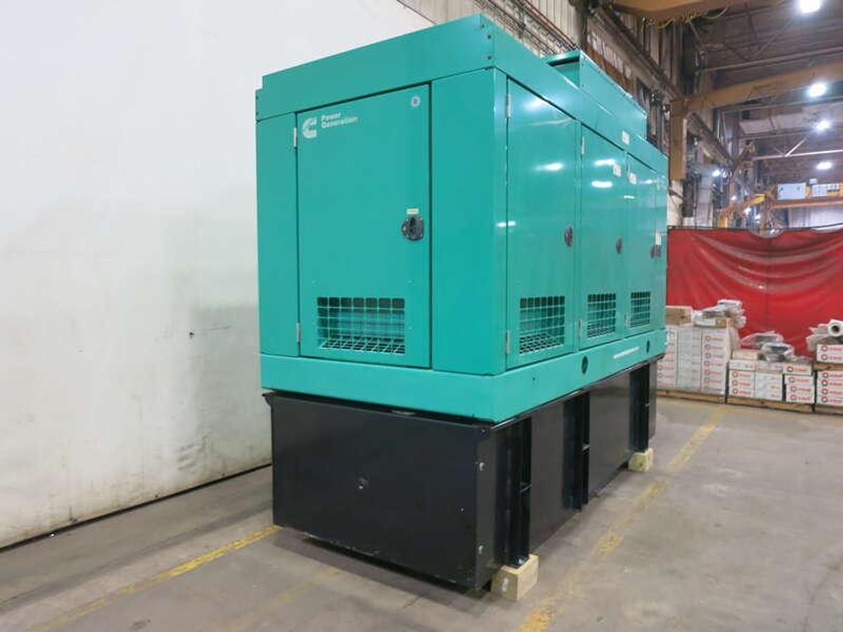 Used Used Cummins DQHAB QSM11-G4 Diesel Generator, 240 Hrs EPA Tier 3  300 kW