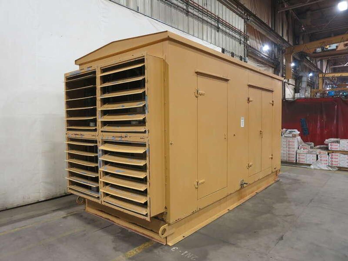 Used Used Caterpillar 3412 Diesel Generator, 1109 Hrs 800 kW