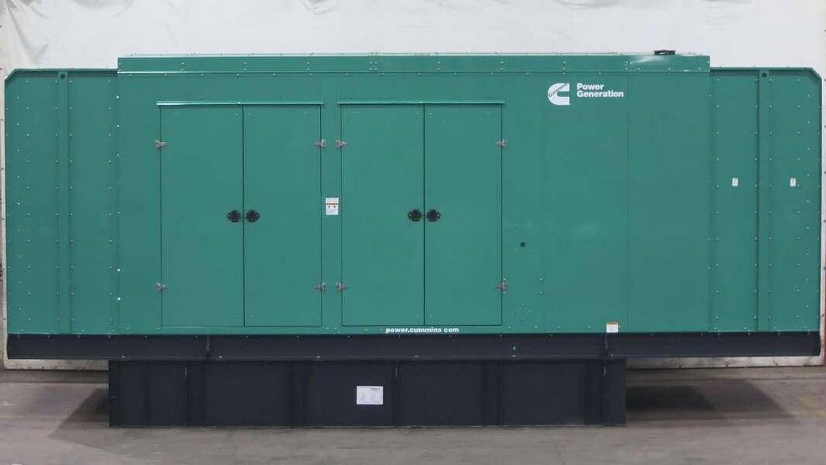 Used New Cummins DQCB QSK23-G7 Diesel Generator EPA Tier 2  750 kW