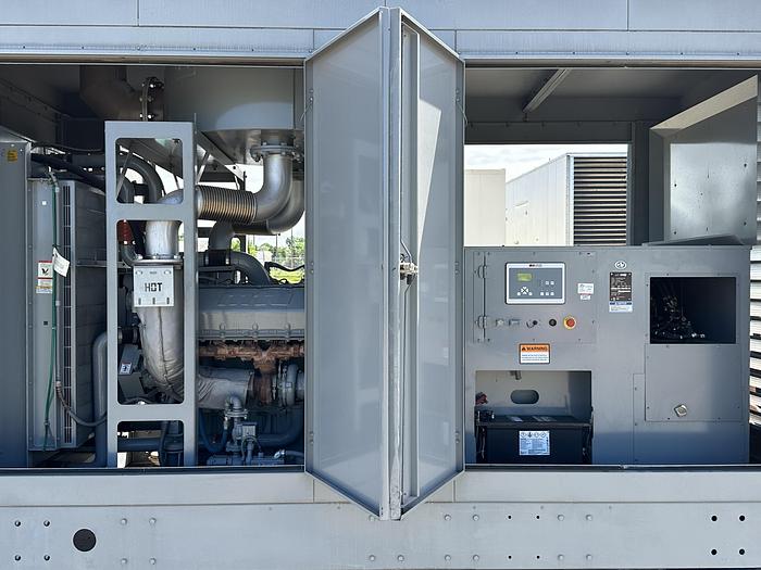 Used Used MTU DS600 12V1600G80S Diesel Generator, 105 Hrs, EPA Tier 2 600 kW
