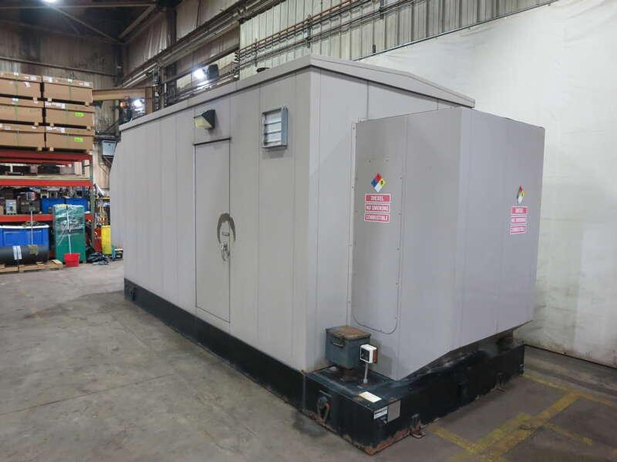 Used Used Caterpillar C15 Diesel Generator 203 Hrs EPA Tier 2 400 kW