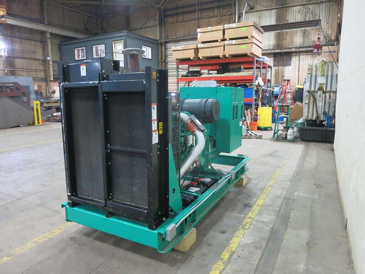Used Cummins DQDAC QSL9-G7 Diesel Generator, 291 Hrs, EPA Tier 3  300 kW