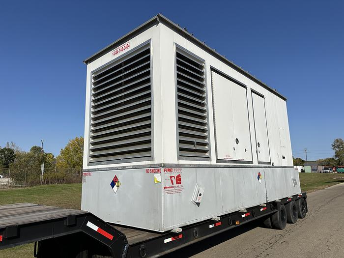 Used Used Cummins DQCB QSK23-G7 NR2 Diesel Generator, 468 Hrs, EPA Tier 2, 750 KW
