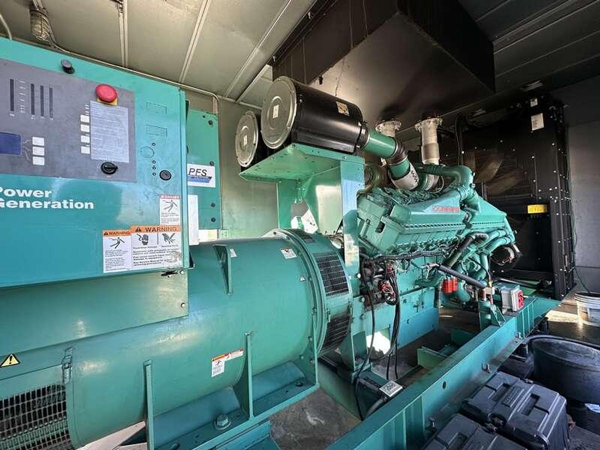 Used Used Cummins DQGAB Diesel Generator, 770 Hrs, EPA Tier 2 1500 kW