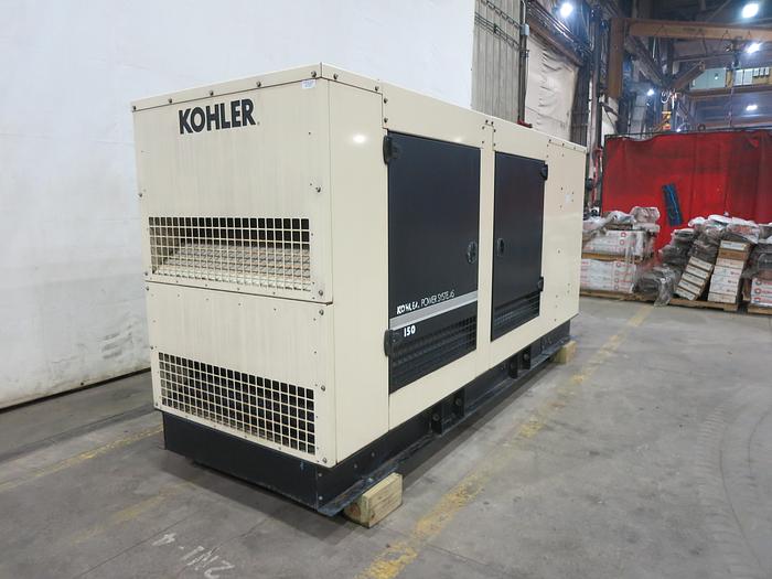 Used Used Kohler 150REZG Natural Gas / Propane Generator, 131 Hrs, 150 KW