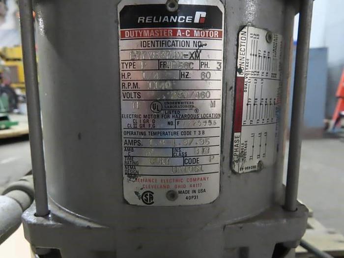 Used UNION PROCESS ATTRITOR - TYPE B, SIZE 01-HD - 1/4 HP
